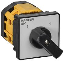 Переключатель кулачковый стандартная рукоятка 10А схема 54 IEK