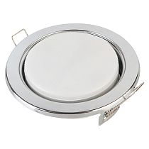 Светильник встраиваемый General GCL-10GX53-H18-C хром 10/10 Светильник встраиваемый General GCL-10GX53-H18-C хром 10/10