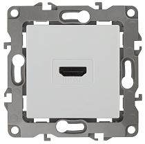 Розетка ЭРА 12 12-3114-01 белый HDMI Розетка ЭРА 12 12-3114-01 белый HDMI