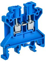 Колодка клеммная CTS 4мм2 синяя  IEK