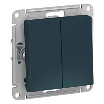 AtlasDesign Изумруд Выключатель 2 клавишный сх.5, 10АХ Systeme Electric (Schneider Electric)