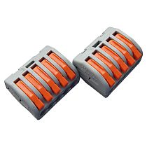 GTER3-05 клемма универсальная 222-415 монтажная 5-проводная General (50/2500)