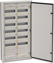 Корпус металлический TITAN 5 ЩРв-168 (2х84) 1130х625х130мм IP31 серый (одна дверь)  IEK