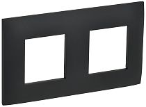 SKANDY Рамка 2-местная SK-F02G графит IEK