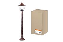 Светильник Прага Эл-11-73-125М 60 Вт Е27 напольный на стойке h-1.25м медь, прозрачный плафон  TDM Светильник Прага Эл-11-73-125М 60 Вт Е27 напольный на стойке h-1.25м медь, прозрачный плафон  TDM
