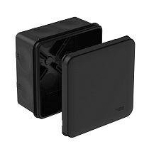 MultiBox Коробка распределительная с мембранными вводами IP66 85х85х42 Черная (со стикером) Systeme Electric (Schneider Electric)