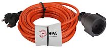 Удлинитель силовой ЭРА без заземления IP44 в бухте 1 розетка 10м ПВС 2х1, UPx-1-2x1-10m-IP44