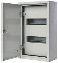 Корпус металлический навесной 400х250х120, 18 модулей IP31, ЩРН-18 DEKraft Корпус металлический навесной 400х250х120, 18 модулей IP31, ЩРН-18 DEKraft