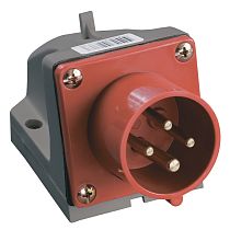 Вилка электрическая наружной установки 16А 3P+PЕ 380В IP44 ССИ-514  IEK