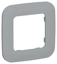 FLITE Рамка 1-местная РУ-1-А-ФлС серый IEK