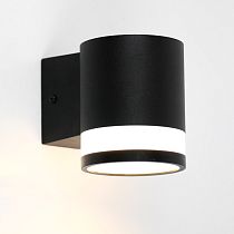 Фасадный светильник General GWL-GX53-M-IP65 Черный с боковым рассеивателем Люмината