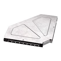 Угол горизонтальный 90 градусов с крышкой Стандарт 500х50 Промрукав Угол горизонтальный 90 градусов с крышкой Стандарт 500х50 Промрукав