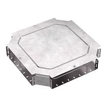 Х-образный ответвитель с крышкой Стандарт 400х100 Промрукав