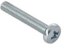 Винт с полусферической головкой и крестообразным шлицем DIN 7985 М6х20  IEK