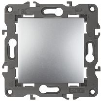 Выключатель ЭРА Elegance 14-1101-03 10А 250В алюминий одноклавишный