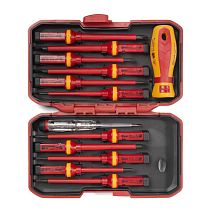 Набор диэлектричееских отверток "Профи" НИО-4412 КВТ