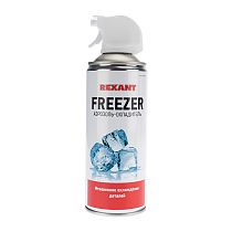 Аэрозоль охладитель FREEZER, REXANT, 400 мл Аэрозоль охладитель FREEZER, REXANT, 400 мл