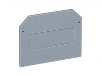 Заглушка для зажимов наборных ЗН-101 24А серая ЗП-102 DEKraft