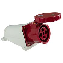 Розетка стационарная наружная TS-134 3P+PE 63А 400В IP67  ЭНЕРГИЯ