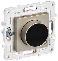 SKANDY Термостат электронный с индикацией SK-T01Sh шампань IEK