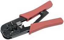 ITK Инструмент обжимной RJ-45/12/11 с храп. мех. IEK