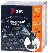 Гирлянды ENIOP-08 ЭРА Проектор LED Снежный вальс, IP44, 220В Гирлянды ENIOP-08 ЭРА Проектор LED Снежный вальс, IP44, 220В