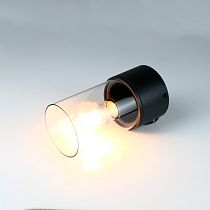 Накладной светильник Спот General GWL-E27-M-IP65 Черный Колба