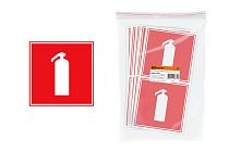 Знак 150х150мм "Огнетушитель"  TDM