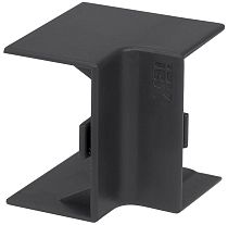 ELECOR Угол внутренний КМВ 40х25 черный (4шт/компл)  IEK