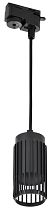 LIGHTING Светильник 4213 декоративный трековый подвесной под лампу GU10 черный IEK LIGHTING Светильник 4213 декоративный трековый подвесной под лампу GU10 черный IEK