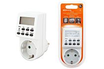 Таймер розеточный ТРЭ-01-1мин/7дн-20on/off-16А (недельный)  TDM