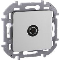 INSPIRIA Розетка TV тип звезда алюминий