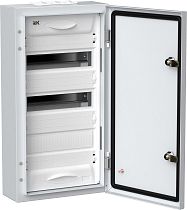 TITAN 5 Корпус металлический ЩРн-36 (1х36) 585х310х140мм IP54 белый (одна дверь)  IEK