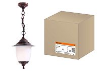 Светильник Прага Эл-11-70М 60 Вт Е27 подвесной медь  TDM