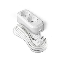 Удлинитель бытовой Е-302А ПВС 3*1,5 2гн. с/з 7м UNIVERSAL