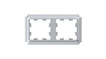 AtlasDesign Antique Рамка 2-постовая, универсальная, Алюминий Systeme Electric (Schneider Electric)