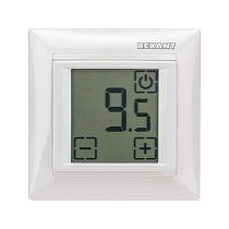 Терморегулятор сенсорный REXANT RX-419B, белый, совместим с Legrand серии Valena