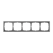 ArtGallery Сталь Рамка 5-постовая, универсальная Systeme Electric (Schneider Electric)