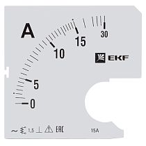 Шкала сменная для A961 15/5А-1,5 EKF PROxima Шкала сменная для A961 15/5А-1,5 EKF PROxima