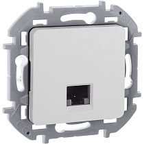 INSPIRIA Розетка компьютерная RJ45 категория 5Е UTP белый
