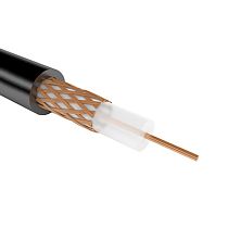 Кабель коаксиальный РК 75-4-11А, 200 м, черный, REXANT