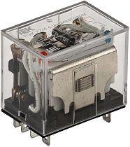 Реле РЭК77/4(LY4) с индикацией 10А 12В АC  IEK