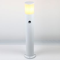 Садово-парковый светильник General GPF-E27-M-IP65 Белый+Матовый Средний с Датчиком Модэли