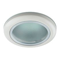 Светильник встраиваемый влагозащищищенный ЭРА WR1 WH MR16,12V/220V, 50W, белый