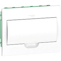 City9 Box корпус встраиваемый с белой дверцей 1ряд/12мод Systeme Electric (Schneider Electric)