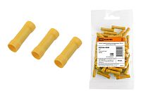 Гильза соединительная изолированная ГСИ 6,0 желтая (50 шт)  TDM