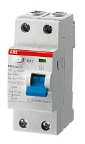 Выключатель дифференциального тока (УЗО) 2п 63А 300мА тип A F202 ABB Выключатель дифференциального тока (УЗО) 2п 63А 300мА тип A F202 ABB