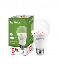 Лампа светодиодная LED-A60-FITO 15Вт 230В Е27 IN HOME Лампа светодиодная LED-A60-FITO 15Вт 230В Е27 IN HOME