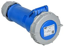 Розетка переносная ССИ-2132 16А-6ч 220В 2P+PE IP67 IEK