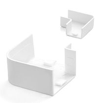 Поворот на 90 градусов 100х40 (2 шт/комп) Промрукав Поворот на 90 градусов 100х40 (2 шт/комп) Промрукав